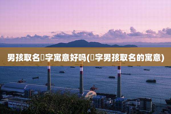 男孩取名珝字寓意好吗(滼字男孩取名的寓意)