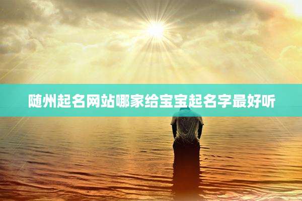 随州起名网站哪家给宝宝起名字最好听