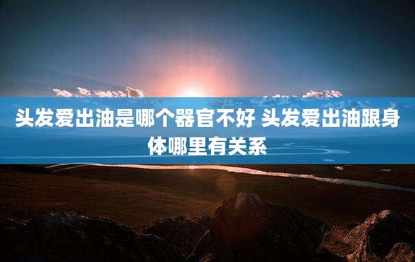 头发爱出油是哪个器官不好 头发爱出油跟身体哪里有关系