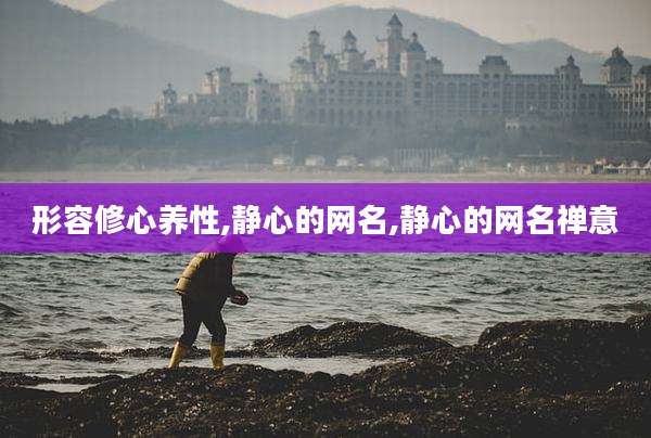 形容修心养性,静心的网名,静心的网名禅意