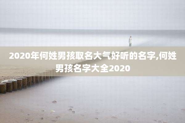 2020年何姓男孩取名大气好听的名字,何姓男孩名字大全2020
