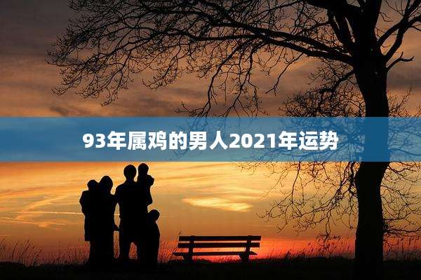 93年属鸡的男人2021年运势