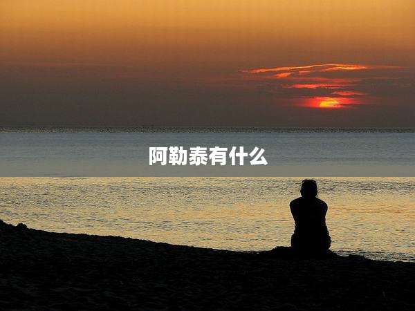 阿勒泰有什么