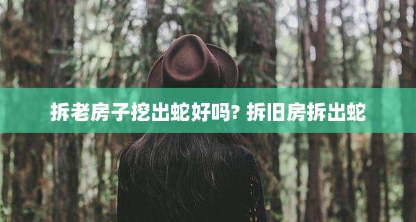 拆老房子挖出蛇好吗? 拆旧房拆出蛇