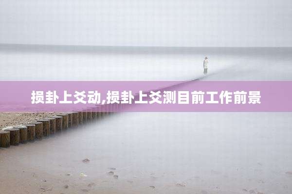 损卦上爻动,损卦上爻测目前工作前景
