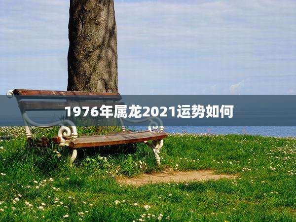 1976年属龙2021运势如何