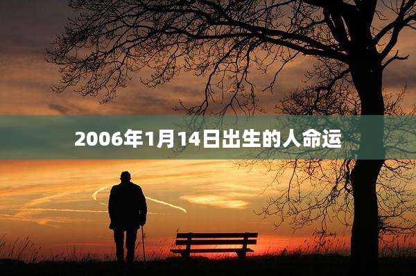 2006年1月14日出生的人命运