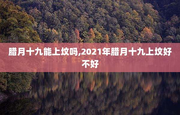腊月十九能上坟吗,2021年腊月十九上坟好不好
