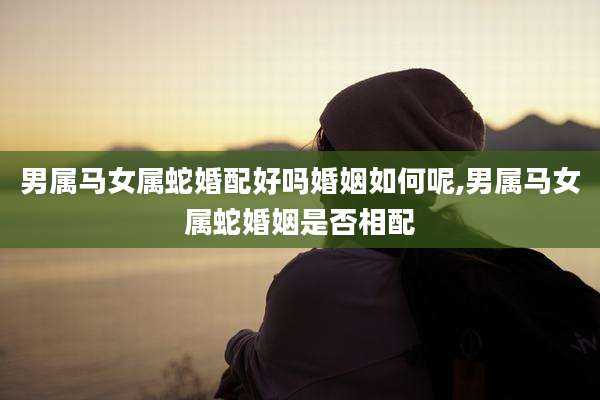 男属马女属蛇婚配好吗婚姻如何呢,男属马女属蛇婚姻是否相配