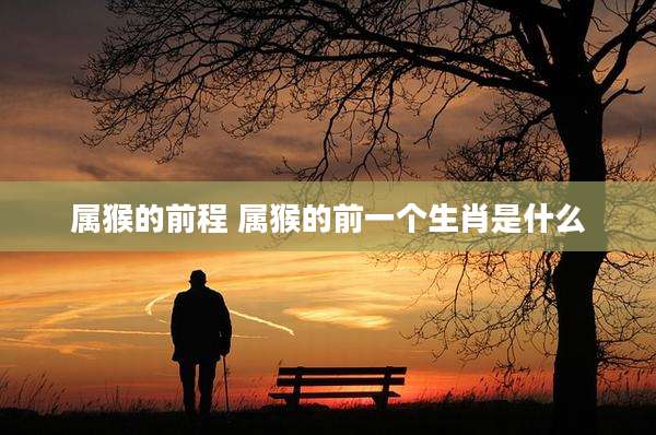 属猴的前程 属猴的前一个生肖是什么
