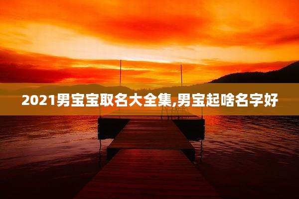 2021男宝宝取名大全集,男宝起啥名字好