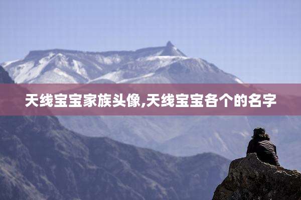 天线宝宝家族头像,天线宝宝各个的名字