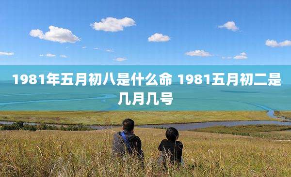 1981年五月初八是什么命 1981五月初二是几月几号