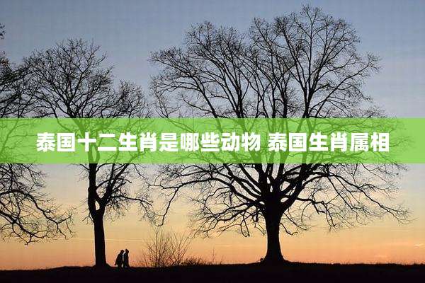泰国十二生肖是哪些动物 泰国生肖属相