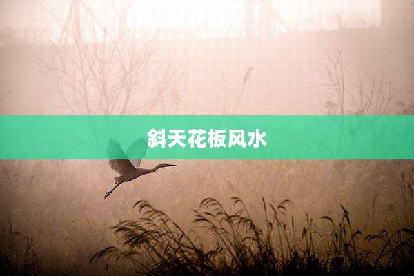 斜天花板风水