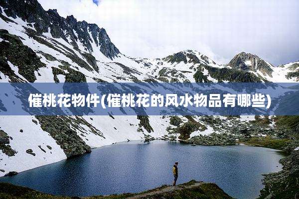 催桃花物件(催桃花的风水物品有哪些)