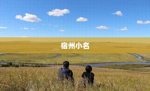 宿州小名