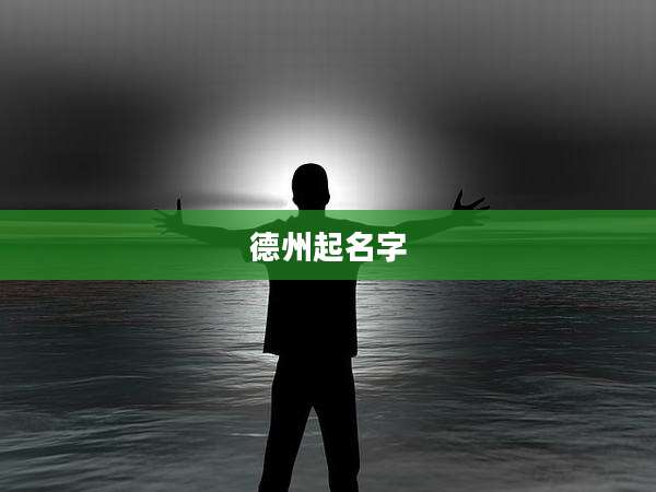 德州起名字