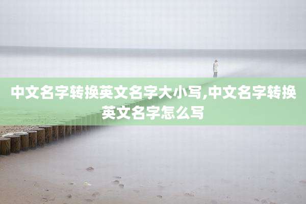 中文名字转换英文名字大小写,中文名字转换英文名字怎么写