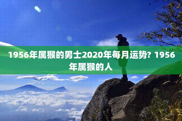 1956年属猴的男士2020年每月运势? 1956年属猴的人