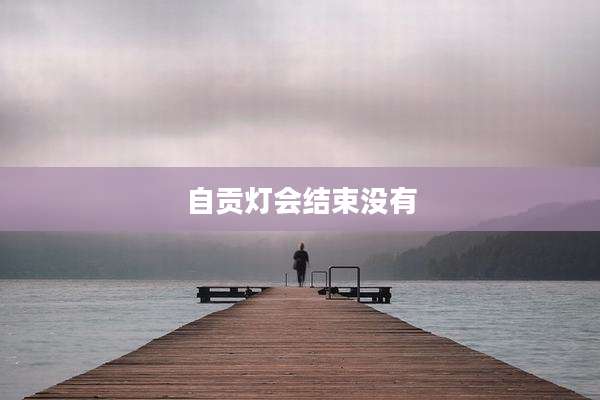 自贡灯会结束没有