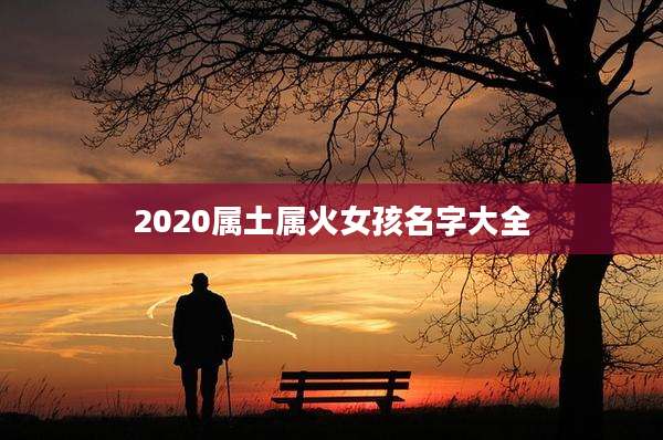 2020属土属火女孩名字大全