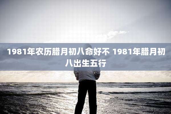 1981年农历腊月初八命好不 1981年腊月初八出生五行