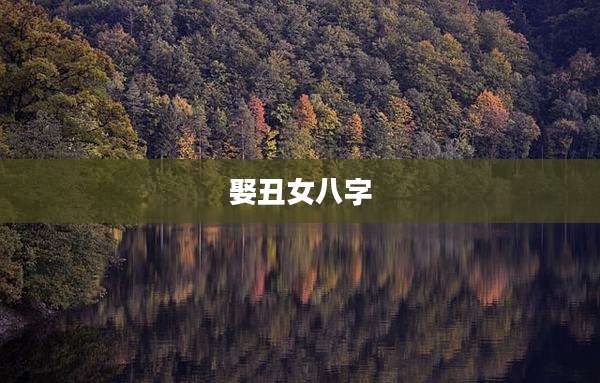 娶丑女八字