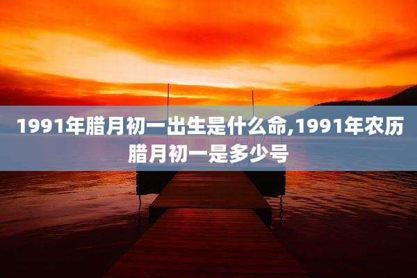 1991年腊月初一出生是什么命,1991年农历腊月初一是多少号