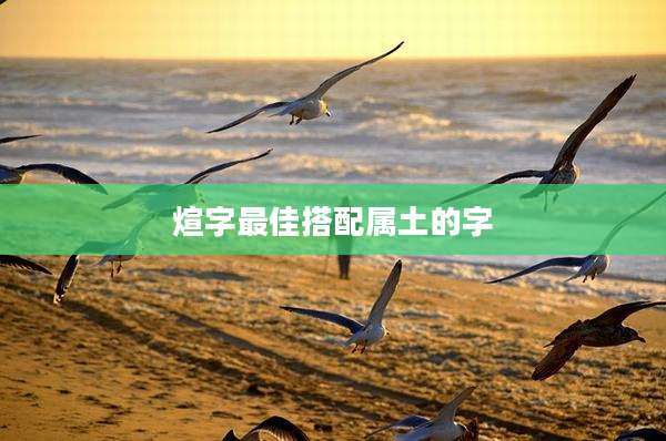 煊字最佳搭配属土的字