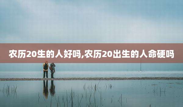 农历20生的人好吗,农历20出生的人命硬吗