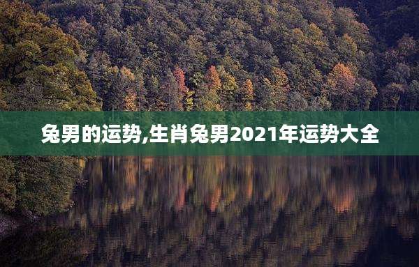 兔男的运势,生肖兔男2021年运势大全