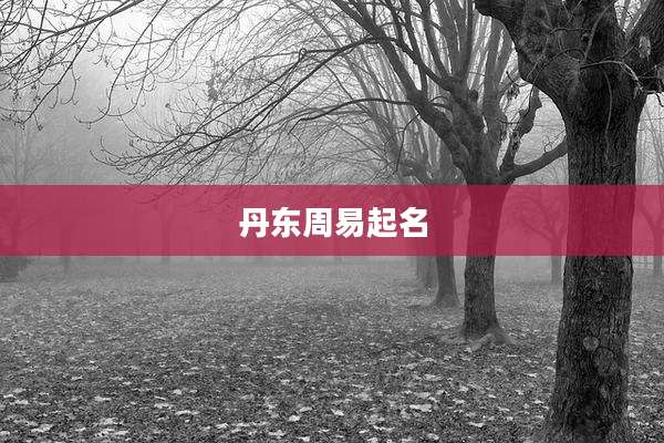 丹东周易起名