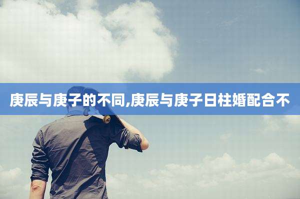 庚辰与庚子的不同,庚辰与庚子日柱婚配合不