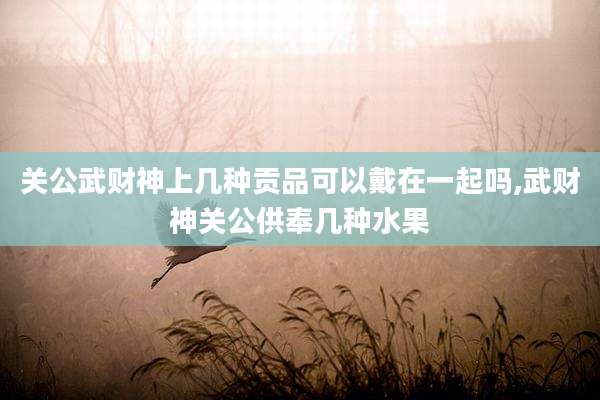 关公武财神上几种贡品可以戴在一起吗,武财神关公供奉几种水果