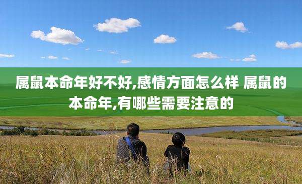 属鼠本命年好不好,感情方面怎么样 属鼠的本命年,有哪些需要注意的