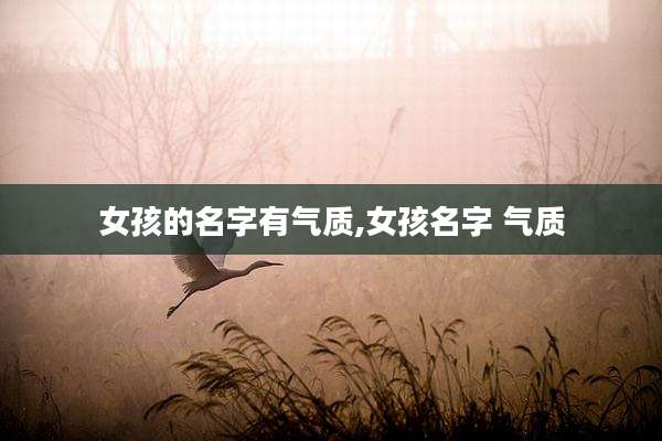 女孩的名字有气质,女孩名字 气质