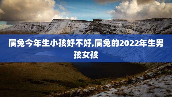 属兔今年生小孩好不好,属兔的2022年生男孩女孩