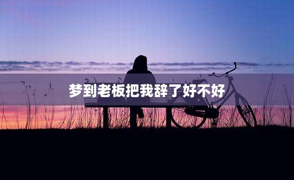 梦到老板把我辞了好不好