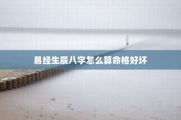 易经生辰八字怎么算命格好坏