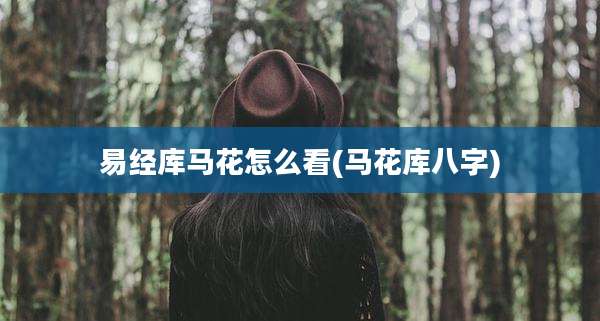 易经库马花怎么看(马花库八字)