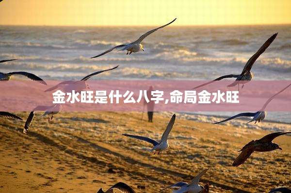 金水旺是什么八字,命局金水旺