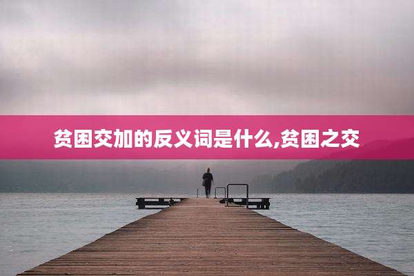 贫困交加的反义词是什么,贫困之交