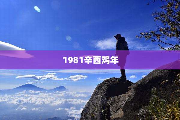 1981辛西鸡年