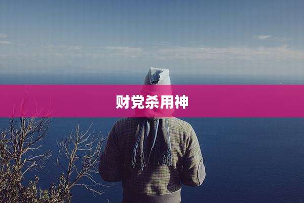 财党杀用神