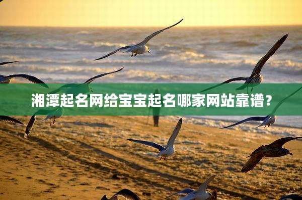 湘潭起名网给宝宝起名哪家网站靠谱?