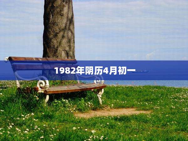 1982年阴历4月初一