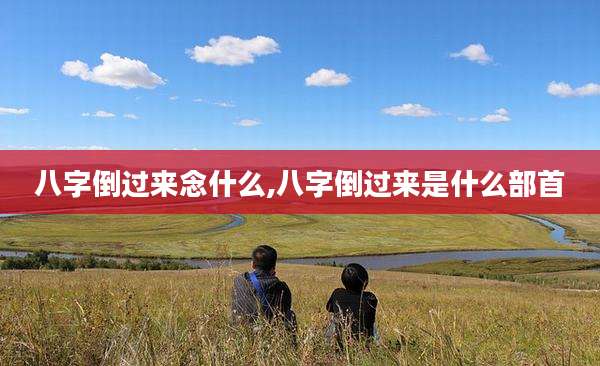 八字倒过来念什么,八字倒过来是什么部首