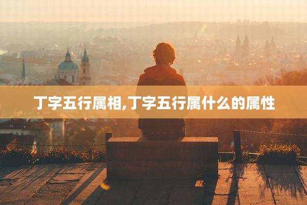 丁字五行属相,丁字五行属什么的属性