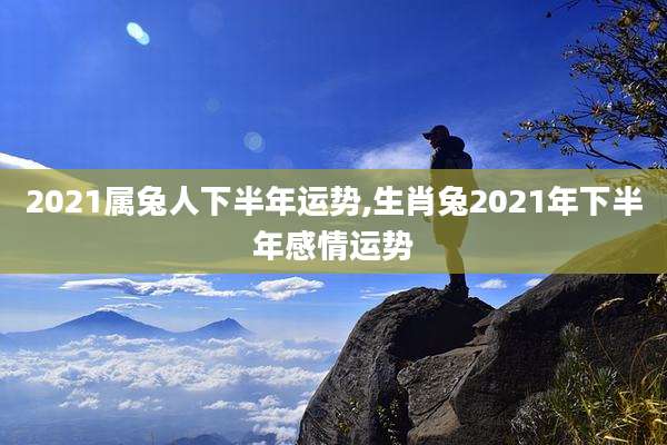 2021属兔人下半年运势,生肖兔2021年下半年感情运势